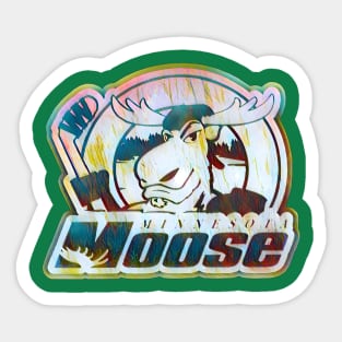 Minnesota Moose Hockey Sticker